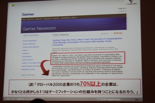 グローバル2000企業のうち70%以上は何らかの形で利用することになると予測