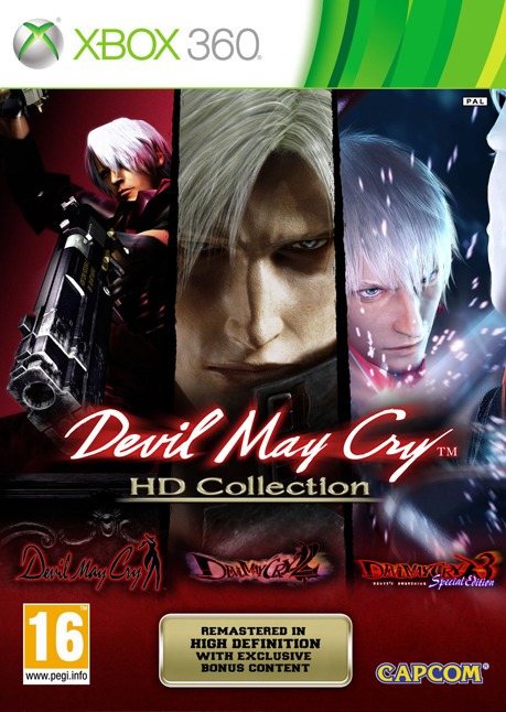 カプコン、『Devil May Cry HD Collection』を正式発表！比較画像も公開