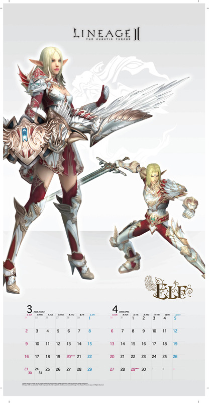 Lineage II(R) and  Lineage II(R) the Chaotic Throne are  trademarks of NCsoft Corporation. 2003-2007 (C) Copyright NCsoft Corporation. NC Japan K.K. was granted by NCsoft Corporation the right to publish, distribute, and transmit Lineage II the Chaotic Throne in Japan. All Rights Reserved.