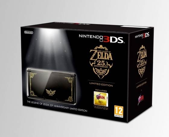 limited edition 3DS for the 25th anniversary of The Legend of Zelda