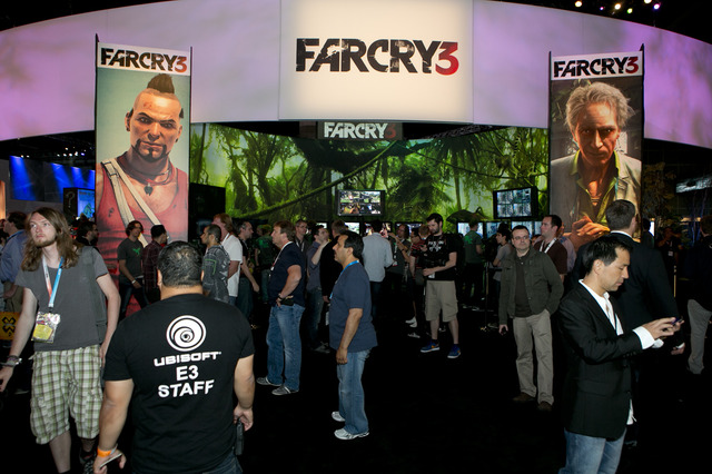 E3 2012ユービーアイソフトブースの様子