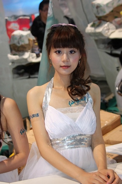 【China Joy 2012】とれたて中国美人をお届け！ゲームショウを彩るコンパニオンたち200枚(1)