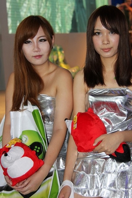 【China Joy 2012】とれたて中国美人をお届け！ゲームショウを彩るコンパニオンたち200枚(1)