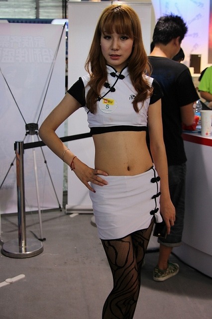 【China Joy 2012】とれたて中国美人をお届け！ゲームショウを彩るコンパニオンたち200枚(1)