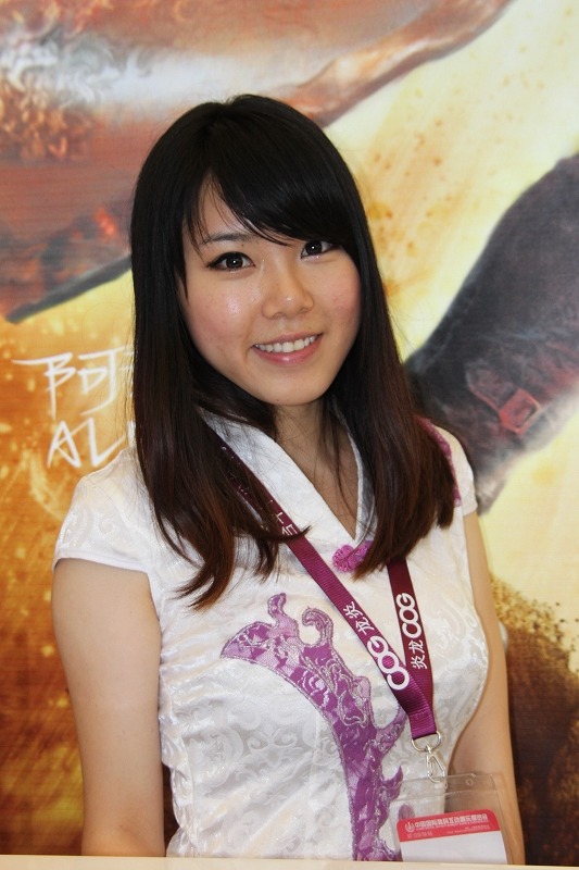 【China Joy 2012】B2Bブースでも麗しのお姉さんたちがお待ちしてます