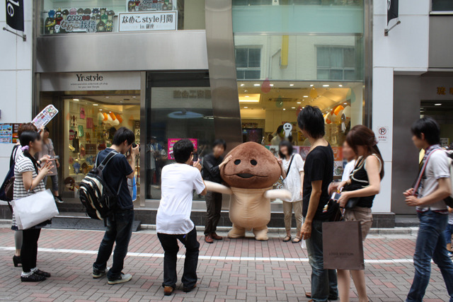 銀ブラなめこに胸キュン！なめこstyle月間in銀座レポート