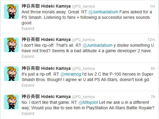 神谷英樹氏が『PlayStation All-Stars』は“パクリ”だとTwitterでツイート