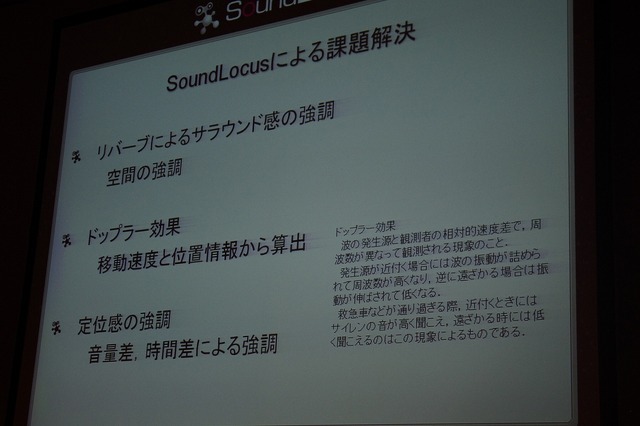 SoundLocusによる課題解決