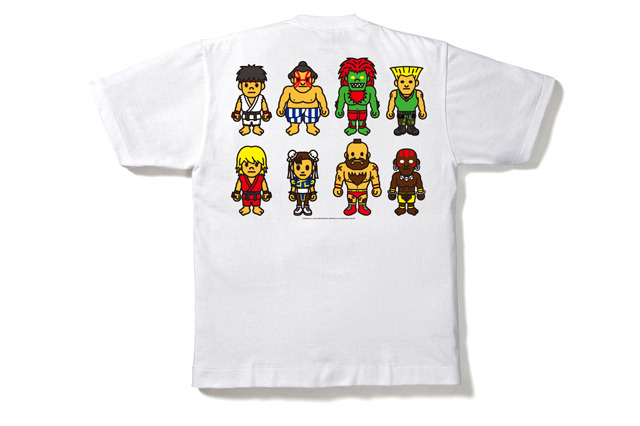 『ストリートファイターII』×「A BATHING APER」コラボTシャツ登場 ― TGC2012で先行販売