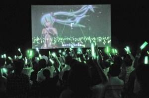 映画館でも誕生会「初音ミク ミクの日大感謝上映祭2012」新宿、池袋で開催