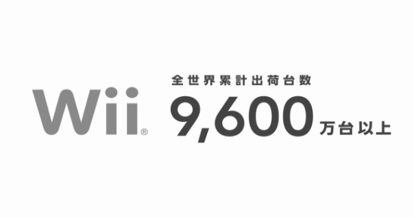 Wiiは世界で9600万台が普及