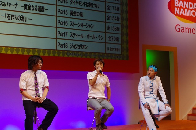 【TGS 2012】スタンド使いはスタンド使いにひかれあう！新情報も明らかになった『ジョジョの奇妙な冒険』ステージレポート