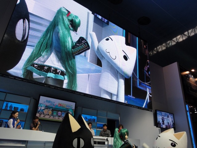 【TGS 2012】ミクとトロクロぽっぴっぽー！『初音ミク-Project DIVA- f』が『みんなといっしょ』とコラボ