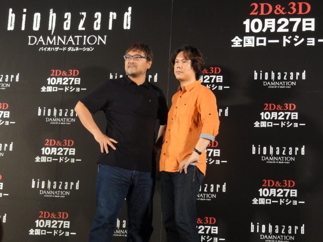 【TGS 2012】フルCG映画第2弾「biohazard DAMNATION」記者発表会 ― 神谷監督と小林Pが魅力語る