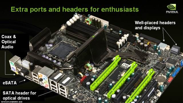 NVIDIA、インテルCPU向けチップセット「nForce790iシリーズ」を投入