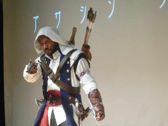 【UBIDAY2012】『アサシン クリード III』2人の主人公が生アフレコを披露 ― ダンテさんもゲスト登場