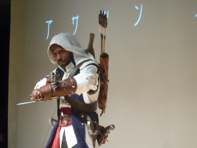 【UBIDAY2012】『アサシン クリード III』2人の主人公が生アフレコを披露 ― ダンテさんもゲスト登場