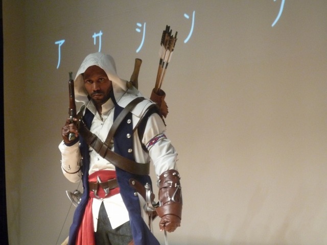 【UBIDAY2012】『アサシン クリード III』2人の主人公が生アフレコを披露 ― ダンテさんもゲスト登場