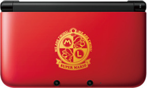 iQue 3DS XL マリオレッドゴールド