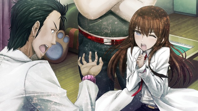 『STEINS;GATE 比翼恋理のだーりん』手当て？する二人