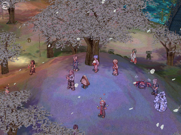 桜だ！酒だ！宴会だ！『ラグナロクオンライン』お花見イベント開催