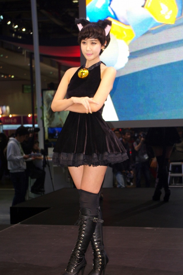 【G-STAR 2012】日本人とどちらがレベルが高い？韓国美人コンパニオンの写真をたっぷりお届け