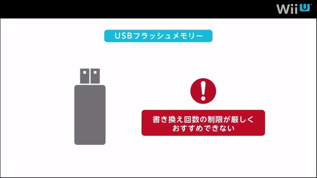 Nintendo Direct Usb記録メディアは2tbまで認識 接続の際にはフォーマット必須 Wii Uのデータ管理をチェック 4枚目の写真 画像 インサイド
