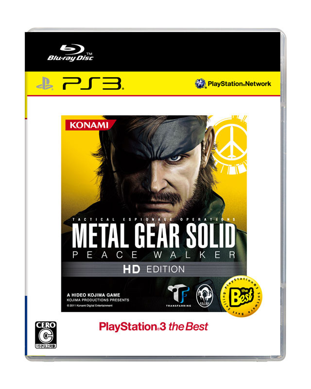 METAL GEAR SOLID PEACE WALKER HD EDITION PlayStation 3 the Best