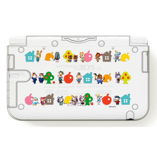 とびだせ どうぶつの森』デザインの3DS LL用ボディカバーが登場