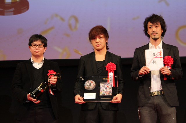 左から、小美濃日出文氏(アシスタントプロデューサー)、坂井伸隆氏(ディレクター)、馬場龍一郎氏(ゼネラルマネージャー)
