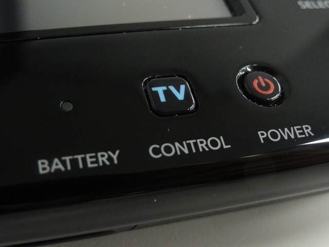 バッテリー表示やテレビコントロール、そして電源