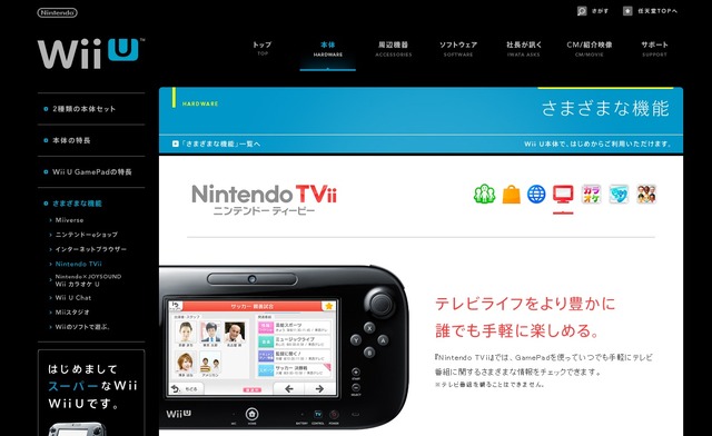 『Nintendo TVii』