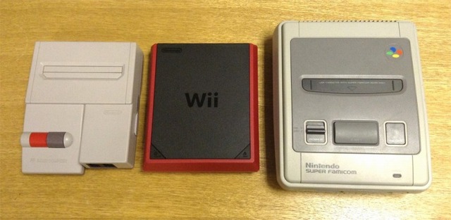 Wii miniをNESとファミコンで比較