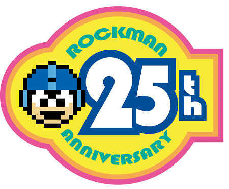 ロックマン生誕25周年記念ロゴ