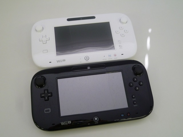 Wii U GamePadも比較