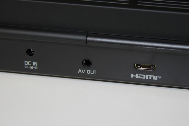 HDMI接続も可能だ