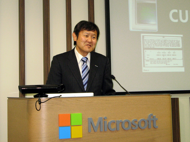 マイクロソフト ディベロップメント代表取締役社長 兼 日本マイクロソフト業務執行役員 最高技術責任者 加治佐 俊一氏