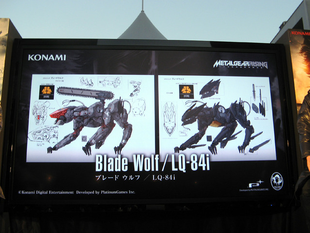 犬型サイボーグ「Blade Wolf／LQ-84i」は、プラチナゲームズからの提案で作品に登場しました