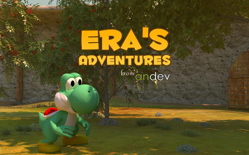 ヨッシーのそっくりさんが登場するAndroidアプリ『Era's Adventures 3D』