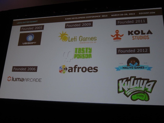 【GDC 2013】アフリカ勢が初参戦！知られざるアフリカ・ゲーム産業の現状と地元ディベロッパーの取り組みとは？