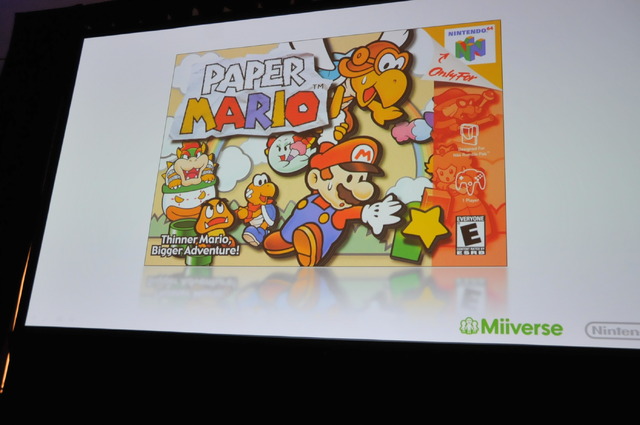 【GDC 2013】「Miiverse」がゲームに与える影響と今後・・・ウェブ版も近日登場