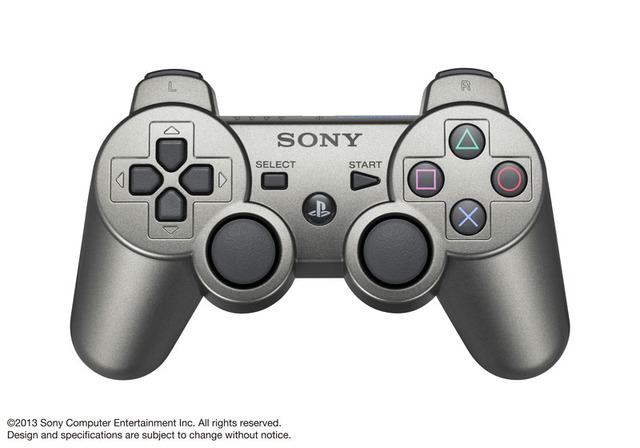 DUALSHOCK 3に新色「メタリック・グレー」登場