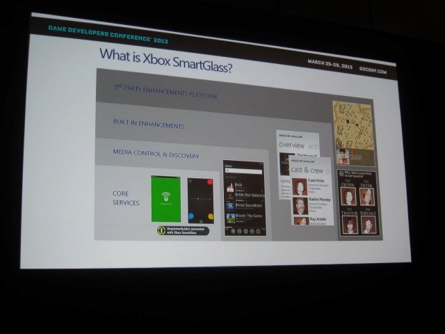 【GDC 2013】Xbox360でもっとセカンドスクリーン体験を！マイクロソフトの技術講演
