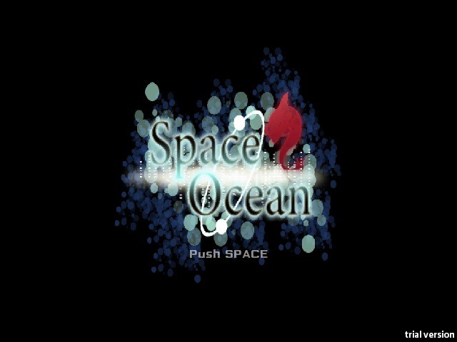 「SpaceOcean」タイトル画面