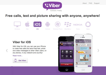 イギリス発のスマホ向けメッセージングアプリ「Viber」が2億ユーザーを突破、PC/Mac版も公開