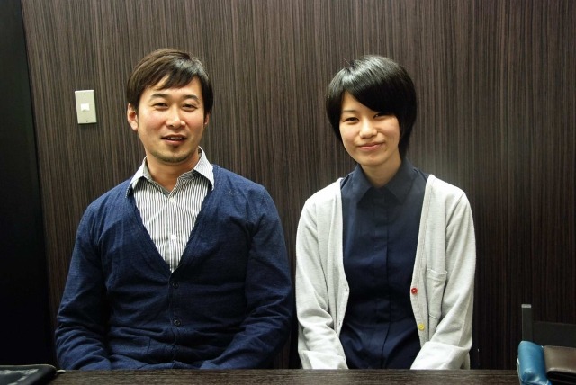 ネイロ平井武史氏（左）、今田智子さん（右）