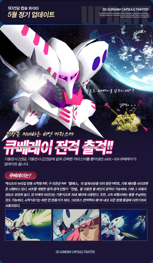 Copyright by (C)SOTSU, SUNRISE (C)SOTSU, SUNRISE, MBS  (C)BANDAI KOREA Developed by SOFTMAX / Published by CJ internet.