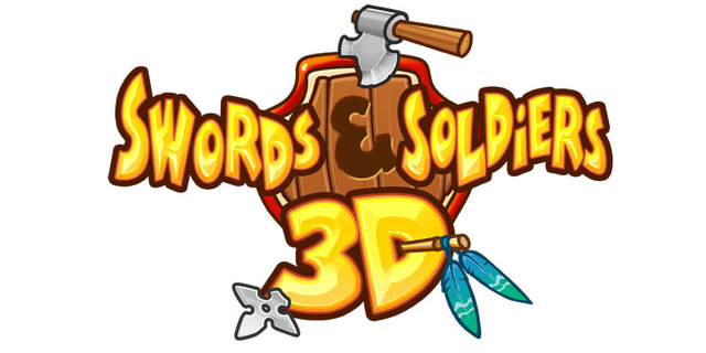 『SWORDS ＆ SOLDIERS 3D』タイトルロゴ