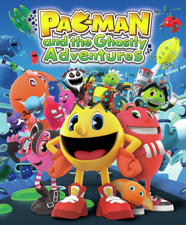 「PAC -MAN and the Ghostly Adventuresand」メインビジュアル