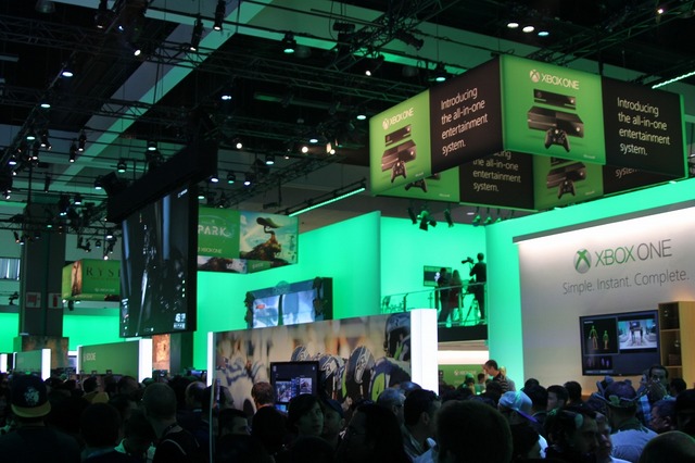 【E3 2013】Xbox Oneが多数プレイアブル、マイクロソフトブースレポート